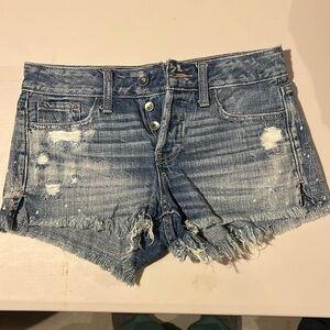 Abercrombie denim shorts size 24